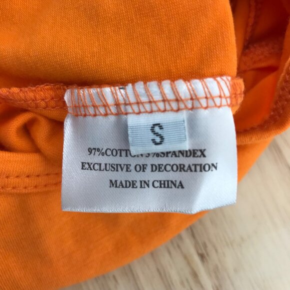 Baby Halloween Pumpkin One-Piece Costume Size Small 0-3 Months - Picture 6 of 7